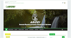 Desktop Screenshot of abides.org.br